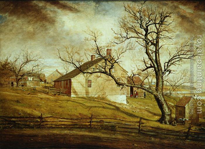 William Sidney Mount : Long Island Farmhouses